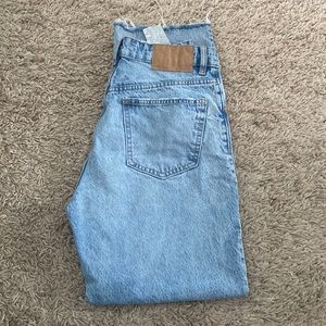 Womens light wash mom jeans ZARA